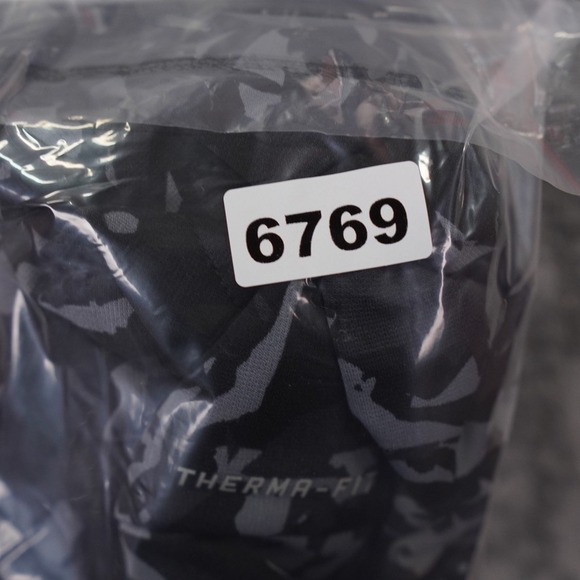 Nike Therma-FIT Hoodie Mens Large Black Gray Camo Pullover Hooded Sweatshirt - Picture 13 of 13